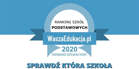 V miejsce SP80 w Rankingu Szkół Podstawowych w Gdańsku!